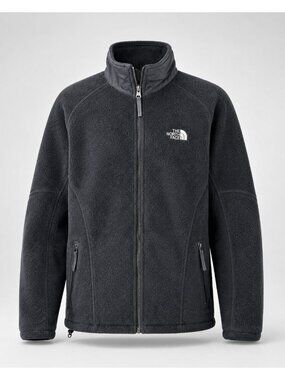 The North Face Women’s XL Polartec Fleece Jacket – Full Zip Black Coat - EUC